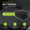 Juskys Polyrattan Gartenmöbel Sitzgruppe Turin Set 6 teilig Produktbild-Vorschau 2