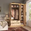 Flieks Kleiderschrank mit Kleiderstange, Garderobe mit Produktbild-Vorschau 2