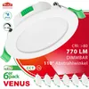 6x LED Einbaustrahler VENUS Weiß 7W Dimmbar IP44 für Bad – Produktbild-Vorschau 1