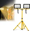 UISEBRT LED stavební reflektor 2*200W 16000LM teplá bílá Náhled obrázku produktu 1