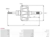AS-PL AR0085S Läufer Generator Produktbild-Vorschau 2