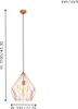 EGLO Lampe à suspendre Carlton cuivre 49258 Voir les images du produit 30