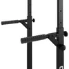 A close-up view of the handles and frame of a black fitness station. Anteprima dell’immagine prodotto