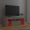 TV-Schrank mit LED-Beleuchtung Betongrau 120x35x40 cm Produktbild-Vorschau 9