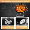 Sunjas Holzkohlegrill Kugelgrill Rundgrill CA-20 Deckel Produktbild-Vorschau 7