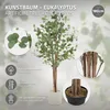 ML-Design umelý eukalyptus 180 cm, umelá rastlina s kmeňom Náhľad obrázku produktu 3