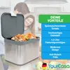 YourCasa® Kuchynský koš na bioodpad z nehrdzavejúcej ocele Náhľad obrázku produktu 7