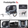 Hondenfietskar tot 40 kg - Opvouwbaar - Incl. Regenscherm - Productafbeelding-voorbeeld 3