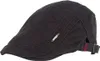 Gittermuster Retro Herbst Winter Baumwolle Männer Flat Produktbild-Vorschau 1