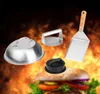 Smash-Burger Maker Set mit Haube, Wender & Burger Pressen Produktbild-Vorschau 2