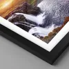 Gerahmtes Poster - Schwarzer Rahmen - Kirkjufell Wasserfall Produktbild-Vorschau 2