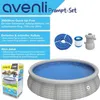 Avenli® Prompt Set™ Ø 396x84cm Pool Set, mit Filterpumpe, Produktbild-Vorschau 10