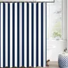 Solidchoice – Duschvorhang, 180 x 200 cm, Marineblau und Produktbild-Vorschau 2