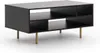 Rechteckige Couchtisch Nubia 100 x 60 mit Metallbeinen Produktbild-Vorschau 1
