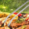 Edelstahl Wurstwendezange mit Rädchen, 2 Stück Grillzange Produktbild-Vorschau 7