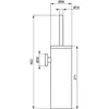 Ideal Standard Toilettenbürstengarnitur Iom wandhängend Produktbild-Vorschau 3