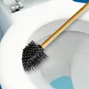 Sepio WC-Bürste aus Silikon mit Bambusgriff, Schwarz Produktbild-Vorschau 5