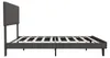 UnboxG Polsterbett 160x200cm Graues Leinen, Gepolstertes Produktbild-Vorschau 13