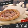 Professionele pizzasteen, pizzaschep en pizzames set - Productafbeelding-voorbeeld 2
