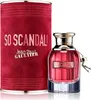 A bottle of Jean Paul Gaultier So Scandal Eau de Parfum and its cylindrical packaging are displayed against a white background. Podgląd zdjęcia produktu