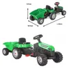 MalPlay Großer Traktor mit Anhänger XXL Tretfahrzeug Produktbild-Vorschau 17