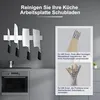 coltello a nastro magnetico da 60 cm con 3 ganci, acciaio Anteprima dell’immagine prodotto 3