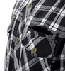 Bores Lumberjack Premium Motorradhemd, schwarz/weiß, M Produktbild-Vorschau 8
