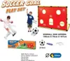 Fußball-Trainingstor mit Netz + Zielmatte + Ball Produktbild-Vorschau 11