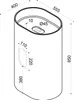 doporro Lavabo a Colonna Per Bagno Lavabo Freestanding da Anteprima dell’immagine prodotto 7