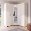Eckschrank Napoli Version 9, Kleiderschrank mit Spiegel, Produktbild-Vorschau 5