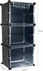 Scarpiera Iso Trade 44,5 x 93 x 30 cm nera Anteprima dell’immagine prodotto 10