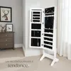 Armoire à bijoux avec miroir - blanc Voir les images du produit 7