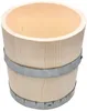 KOTARBAU® Seau en bois Tonneau en bois Pot de fleurs Seau à Voir les images du produit 3