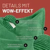 Lumaland Sitzsack Classic XXL, Ciemny Zielony, Tkanina, Podgląd zdjęcia produktu 4