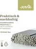 Trinkhalm aus Papier , in Schwarz, Ø 8 mm / 15 cm, 150 Produktbild-Vorschau 5
