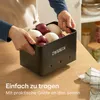 Praknu Kartoffel Aufbewahrungsbox 3er Set – Stapelbar - Mit Produktbild-Vorschau 7