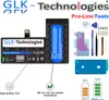 Collage of images showing a phone battery, repair tools, and battery level indicators. Produktbild-Vorschau