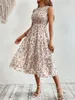 Boho Maxi-Sommerkleid für Damen - Elegantes Produktbild-Vorschau 2