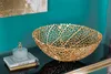 riess-ambiente Filigrane Design Schale ABSTRACT LEAF 45cm Produktbild-Vorschau 6