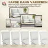 HOMCOM Sofa 2 Sitzer aus Kunstleder 146 cm Modulare Couch Produktbild-Vorschau 8