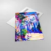 Bilder auf glas - Einteilig - Zuhause blumen straße himmel Produktbild-Vorschau 2