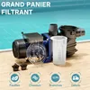 Wiltec Pompe piscine 550 W – Débit 13800 l/h – Hauteur Voir les images du produit 5