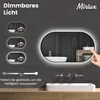 Mirlux Badezimmerspiegel mit LED-Beleuchtung & Heizung - Produktbild-Vorschau 4