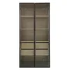 Merax Glasvitrine 2er-set, mit LED, 4 Türen, 4 Schubladen, Produktbild-Vorschau 8
