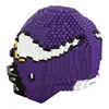 Minnesota Vikings  BRXLZ NFL 3D Helm Bausatz Produktbild-Vorschau 2