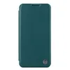 A teal flip case for a smartphone, shown closed. Produktbild-Vorschau