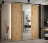 MEBLE KRYSPOL Davos 9 Schrank, drei Türen - 235,2x190x45 cm Produktbild-Vorschau 2