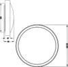 TRIO LED-Deckenleuchte LB25 CLARIMO sw 18W 1850lm 3000K Produktbild-Vorschau 9