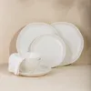 HOMLA Tafelservice PADRA, weiß, 6er-Set Produktbild-Vorschau 6