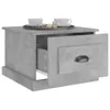 vidaXL Couchtisch Betongrau 50x50x35 cm Holzwerkstoff - Produktbild-Vorschau 5